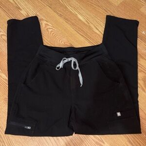 Figs Black Technical Collection Pants